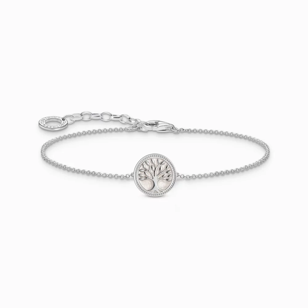Thomas Sabo Armband Tree Of Love Länge 19 Cm Silber A2160-007-21-L19V