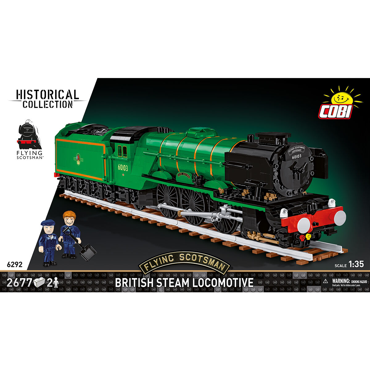 COBI 6292 - FLYING Scotsman® - Maßstab 1:35 - Bild 3 COBI 6292 - FLYING Scotsman® - Maßstab 1:35 - Bild 3