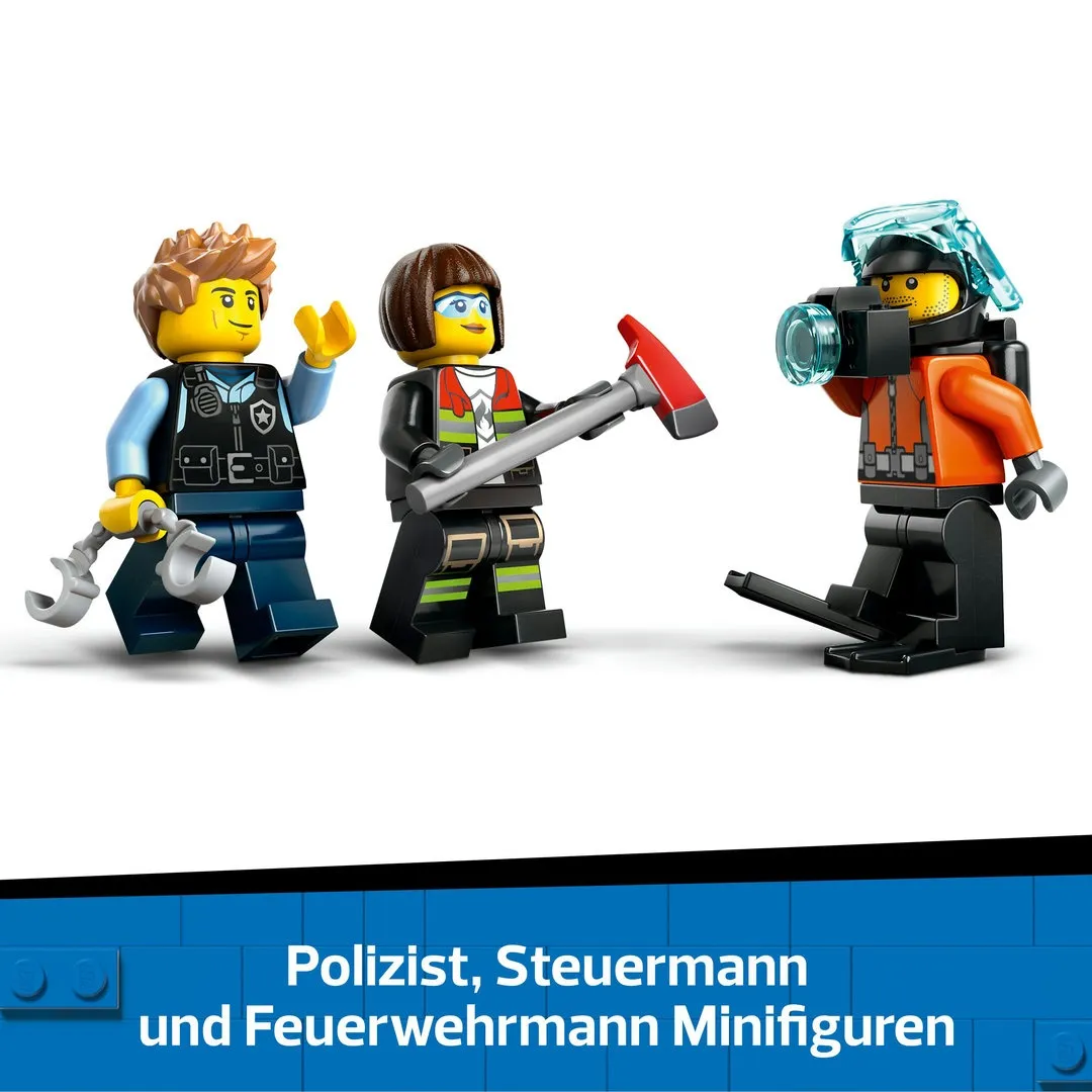LEGO® City 60462 Kombinationsset mit Hubschrauber, Löschauto und U-Boot LEGO® City 60462 Kombinationsset mit Hubschrauber, Löschauto und U-Boot