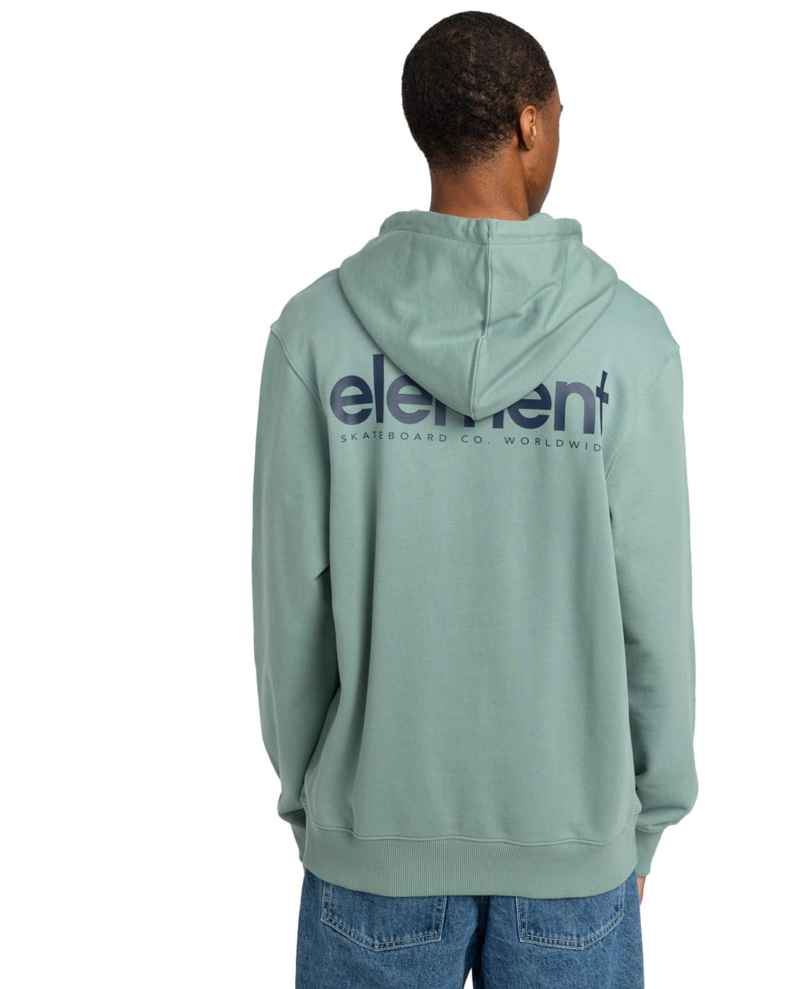 Element Simple Logo – Kapuzenpullover für Männer, Blau, Grün GR. L Element Simple Logo – Kapuzenpullover für Männer, Blau, Grün GR. L