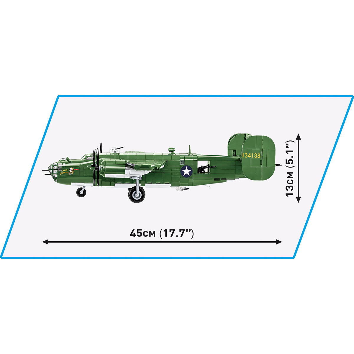 COBI 5739 - Consolidated B-24 Liberator - Bild 8