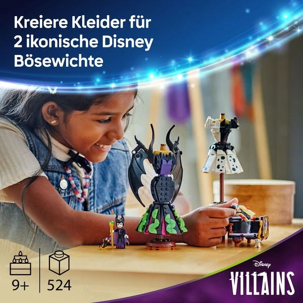 LEGO® Disney Classic 43262 Die Kleider von Malefiz und Cruella de Vil LEGO® Disney Classic 43262 Die Kleider von Malefiz und Cruella de Vil
