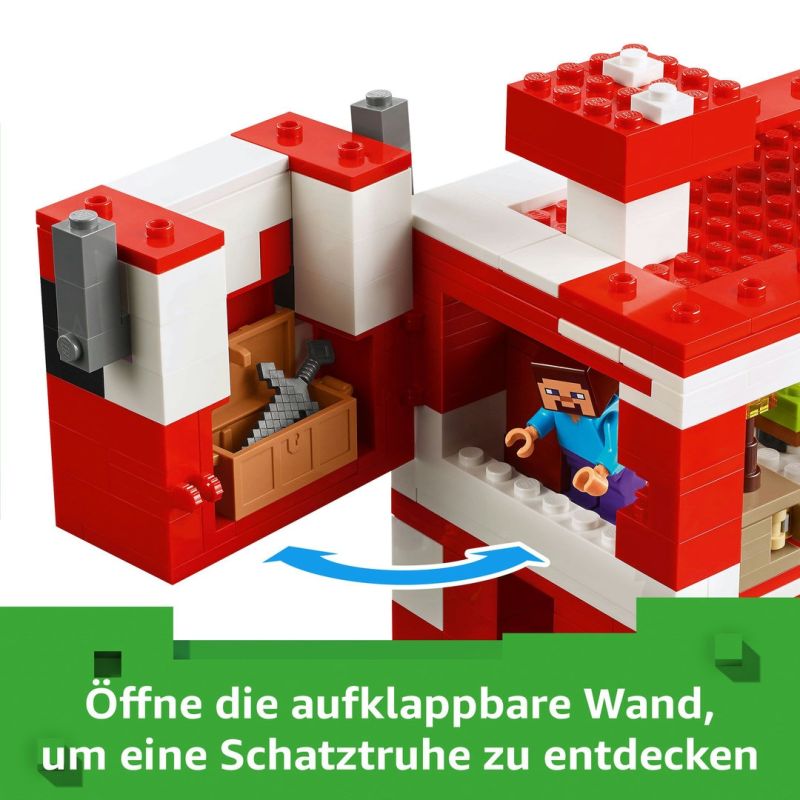 LEGO® Minecraft™ 21270 Das Pilzkuh-Haus