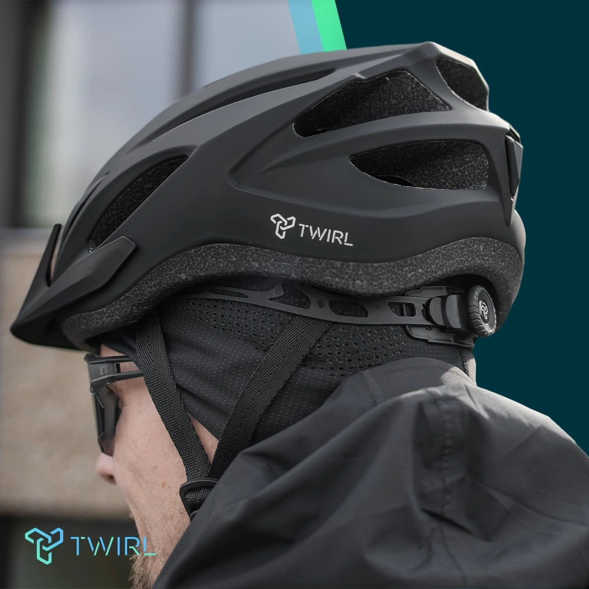 TWIRL 730473 – Fahrradhelm Gravel One 58–62 cm Schwarz TWIRL 730473 – Fahrradhelm Gravel One 58–62 cm Schwarz