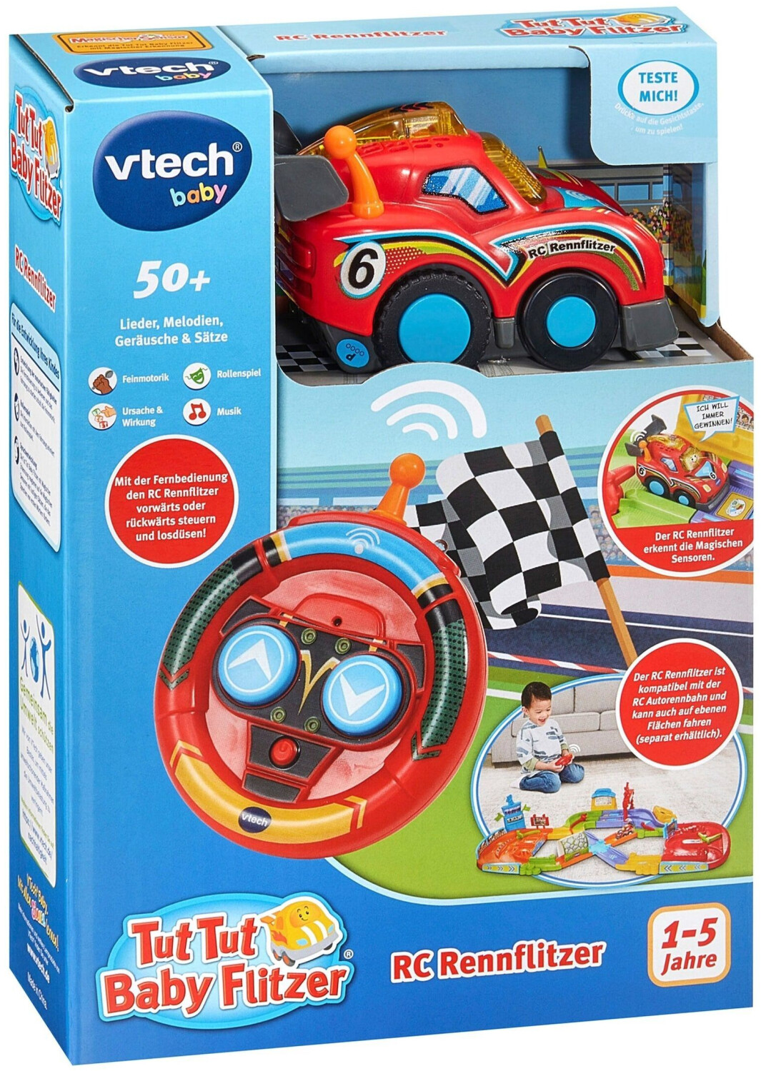 VTech Tut Tut Baby Flitzer - RC Rennflitzer