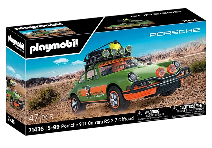 PLAYMOBIL 71436 Porsche 911 Carrera Rs 2.7 Offroad PLAYMOBIL, 71436, Porsche, 911, Carrera, Rs, 2.7, Offroad