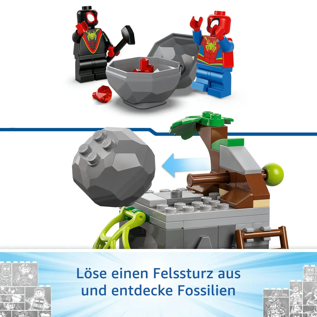 LEGO® Spidey und seine Superfreunde 11199 Spideys Team auf Rettungsmission im Dino-Truck LEGO® Spidey und seine Superfreunde 11199 Spideys Team auf Rettungsmission im Dino-Truck