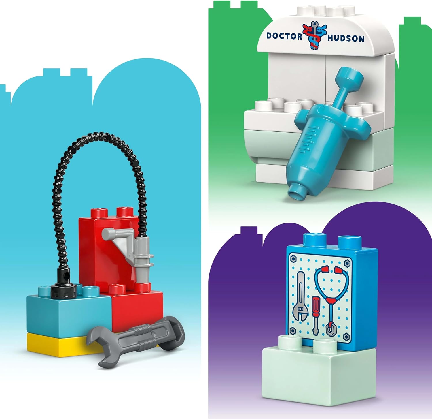 LEGO® DUPLO McQueens Besuch in Docs Werkstatt 10456 Maschine
