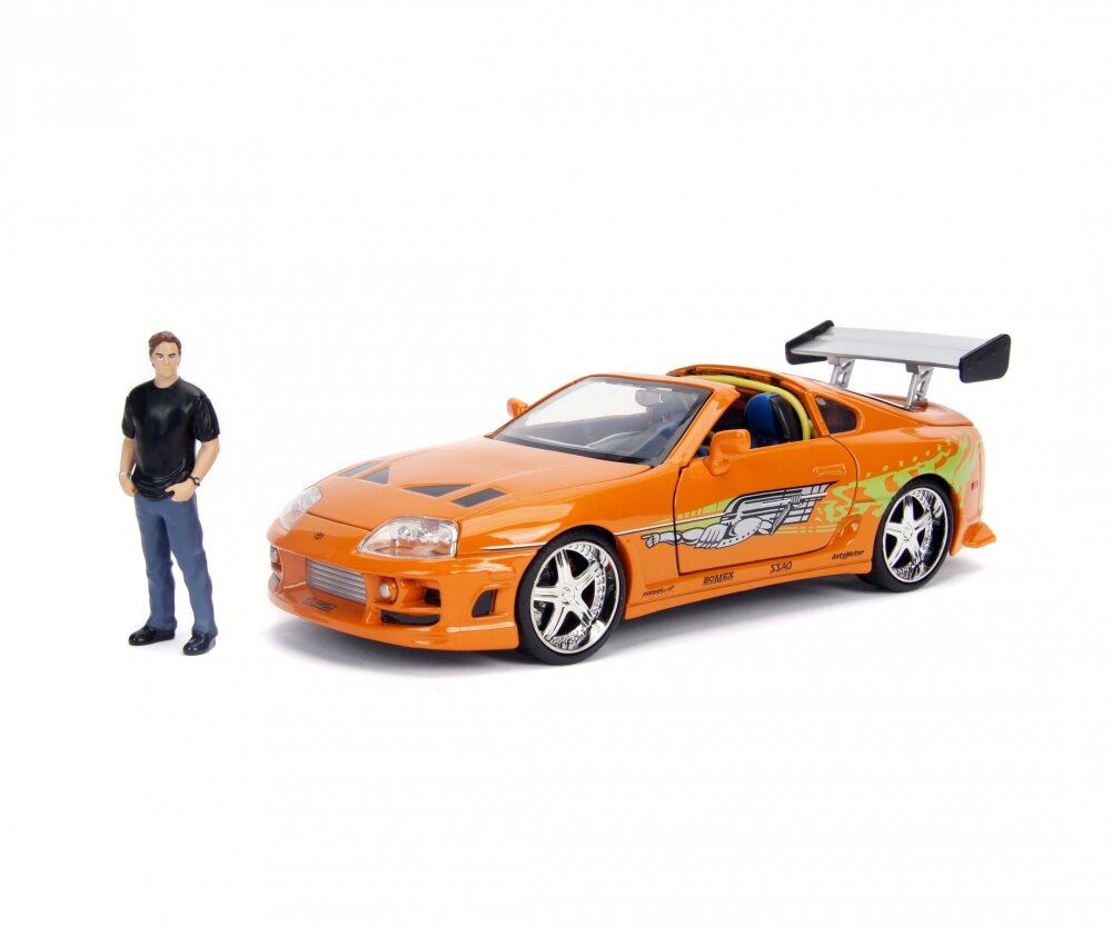 JADA_253205001_Fast_&_Furious_1995_Toyota_Supra_1:24, Sprach, Leichtmetallfelge, Auto, Rad, Coupé