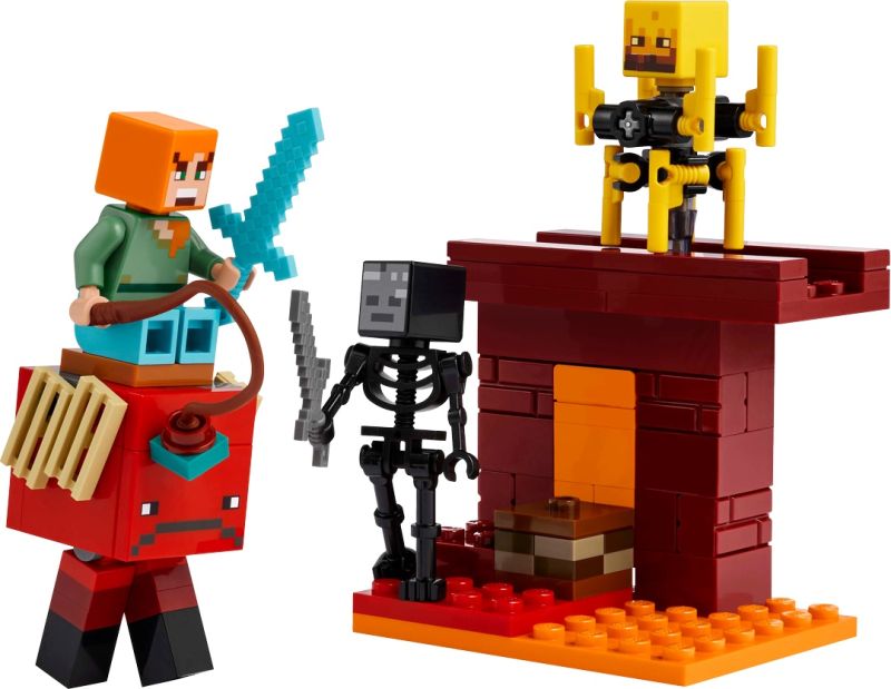 LEGO® Minecraft™ 21266 Das Lava-Duell im Nether