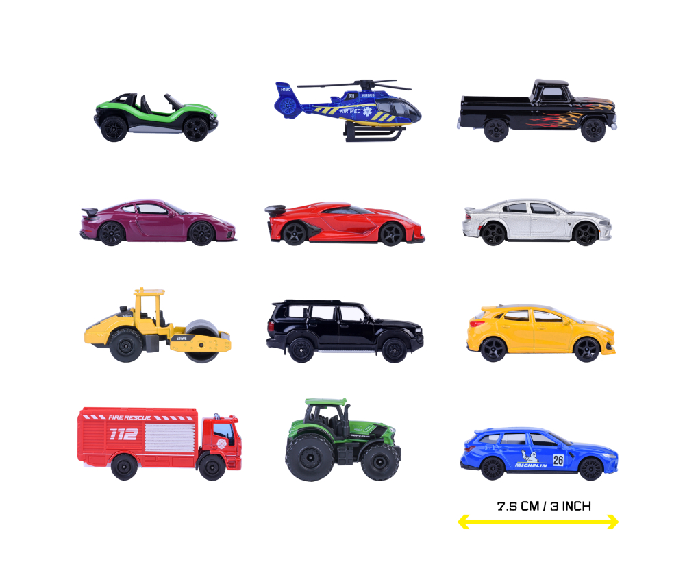 Majorette Street Cars 12 pieces Value Pack Majorette Street Cars 12 pieces Value Pack