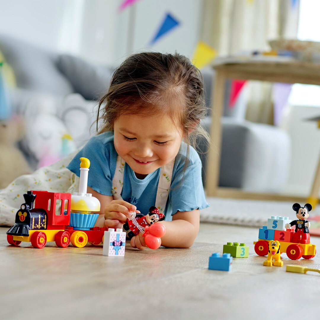 LEGO® DUPLO® Disney Mickys und Minnies Geburtstagszug 10941 Kind, Weiblich, Mädchen, Person, Spielzeug