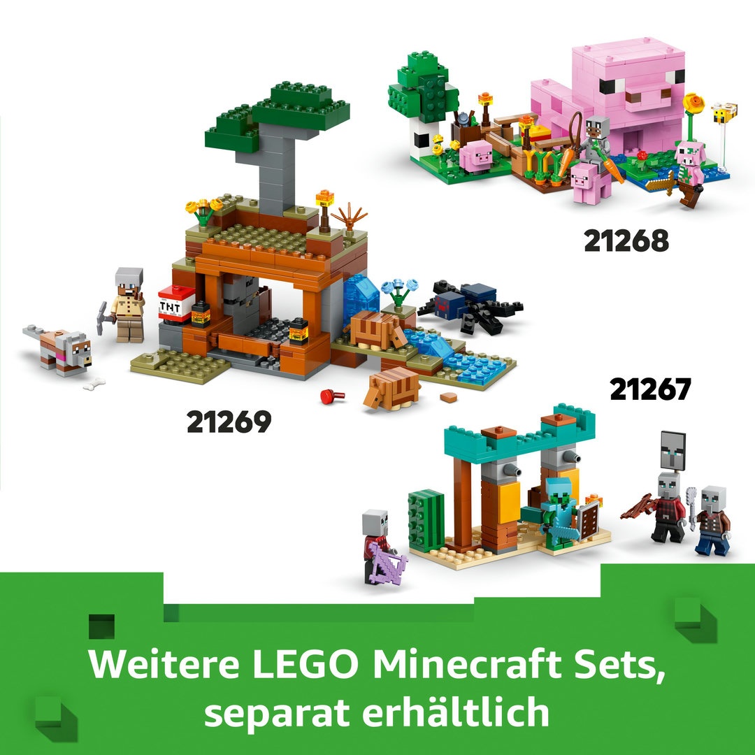 LEGO® Minecraft™ 21268 Das Babyschwein-Haus LEGO® Minecraft™ 21268 Das Babyschwein-Haus