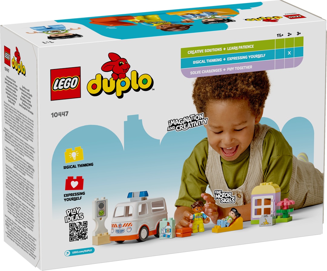 LEGO® DUPLO® Rettungswagen mit Fahrer 10447