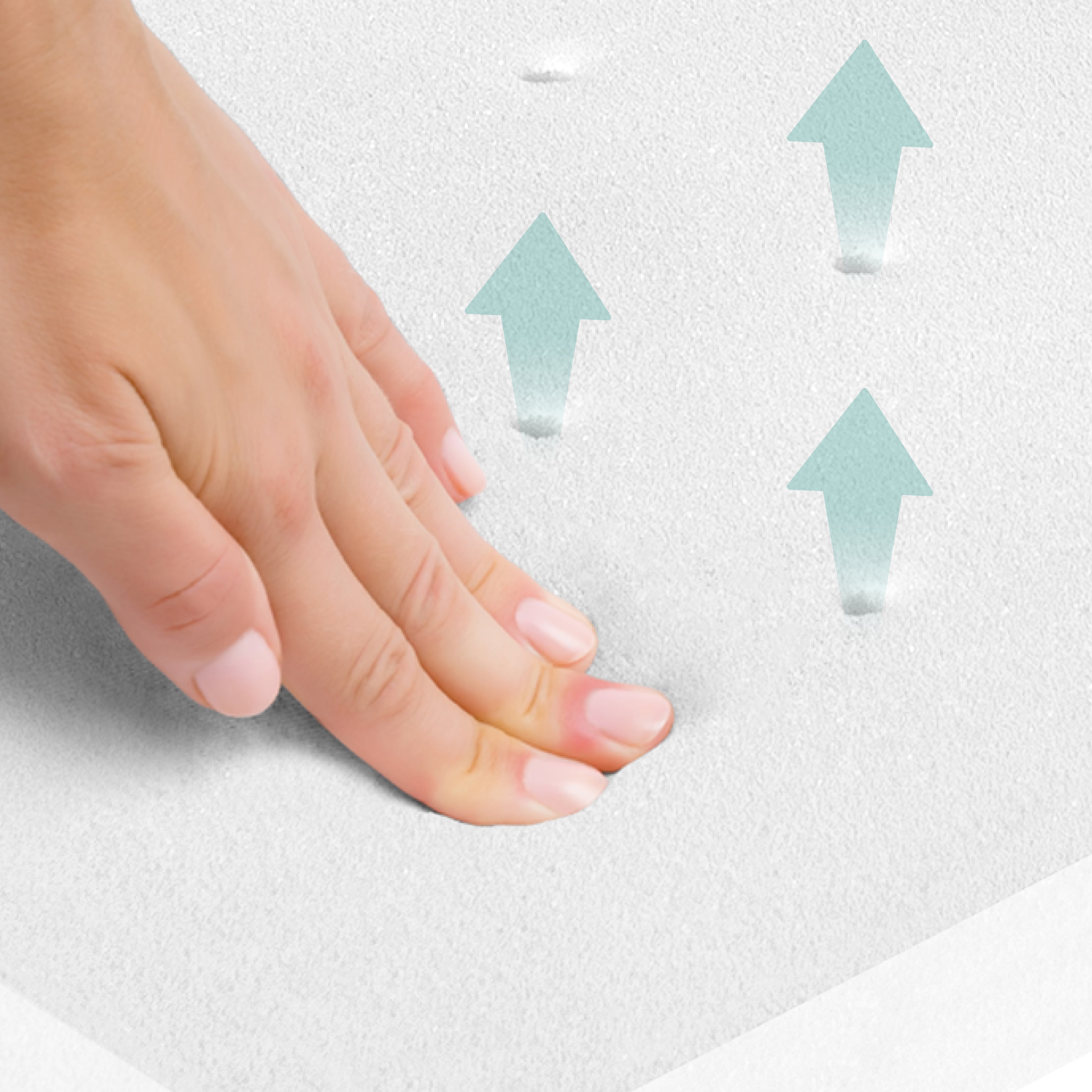 Roba 213092WE Matratze COMFORT AIR 70x140 cm weiß – Matratzen - Produktbild 11