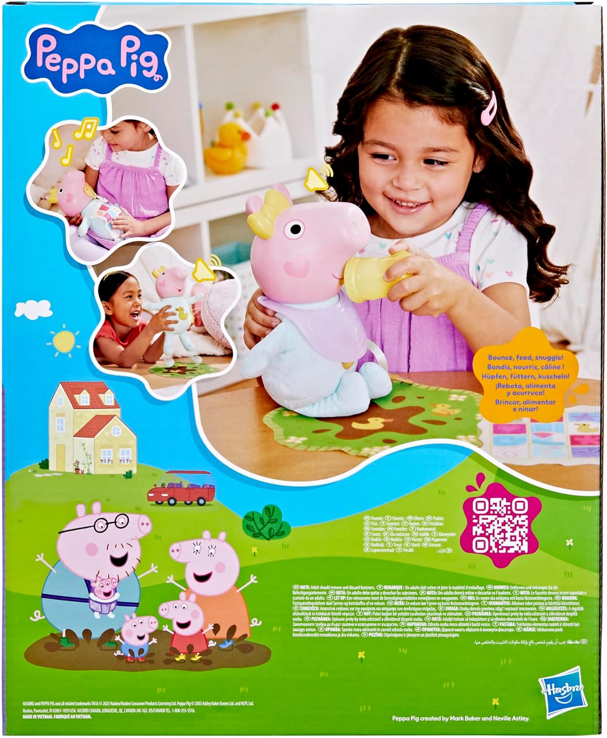 Peppa Pig Oinks And Snuggles Feature Item Werbung, Plakat, Kind, Mädchen, Person