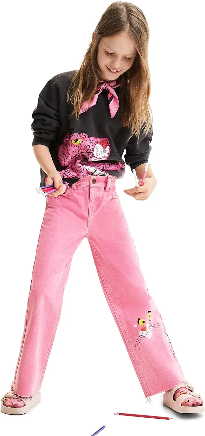 Desigual Jungen Langarmshirt - Schwarz Baumwolle 22WBTK10/2000 Desigual Jungen Langarmshirt - Schwarz Baumwolle 22WBTK10/2000