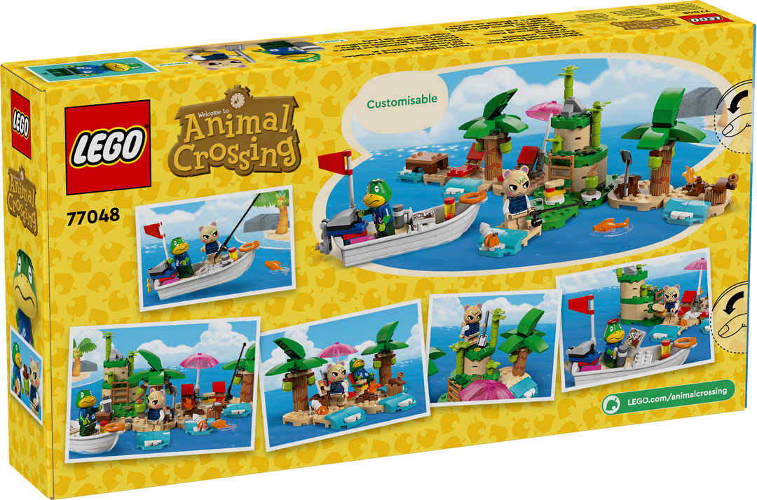 LEGO® Animal Crossing™ Käptens Insel-Bootstour 77048 Person, Spielbereich