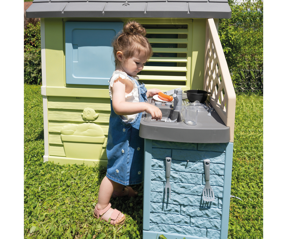 Smoby Smoby Life Spielhaus Pretty mit Küche Smoby Smoby Life Spielhaus Pretty mit Küche