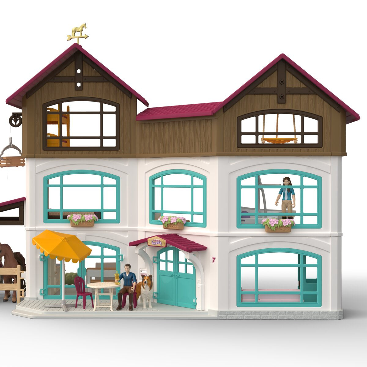 SchleichÂ® Lakeside Villa & Paddock