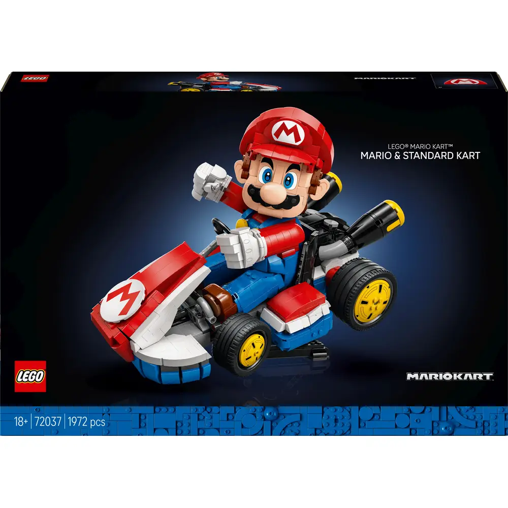 LEGO® Super Mario 72037 Mario Kart: Mario & Standard-Kart LEGO® Super Mario 72037 Mario Kart: Mario & Standard-Kart