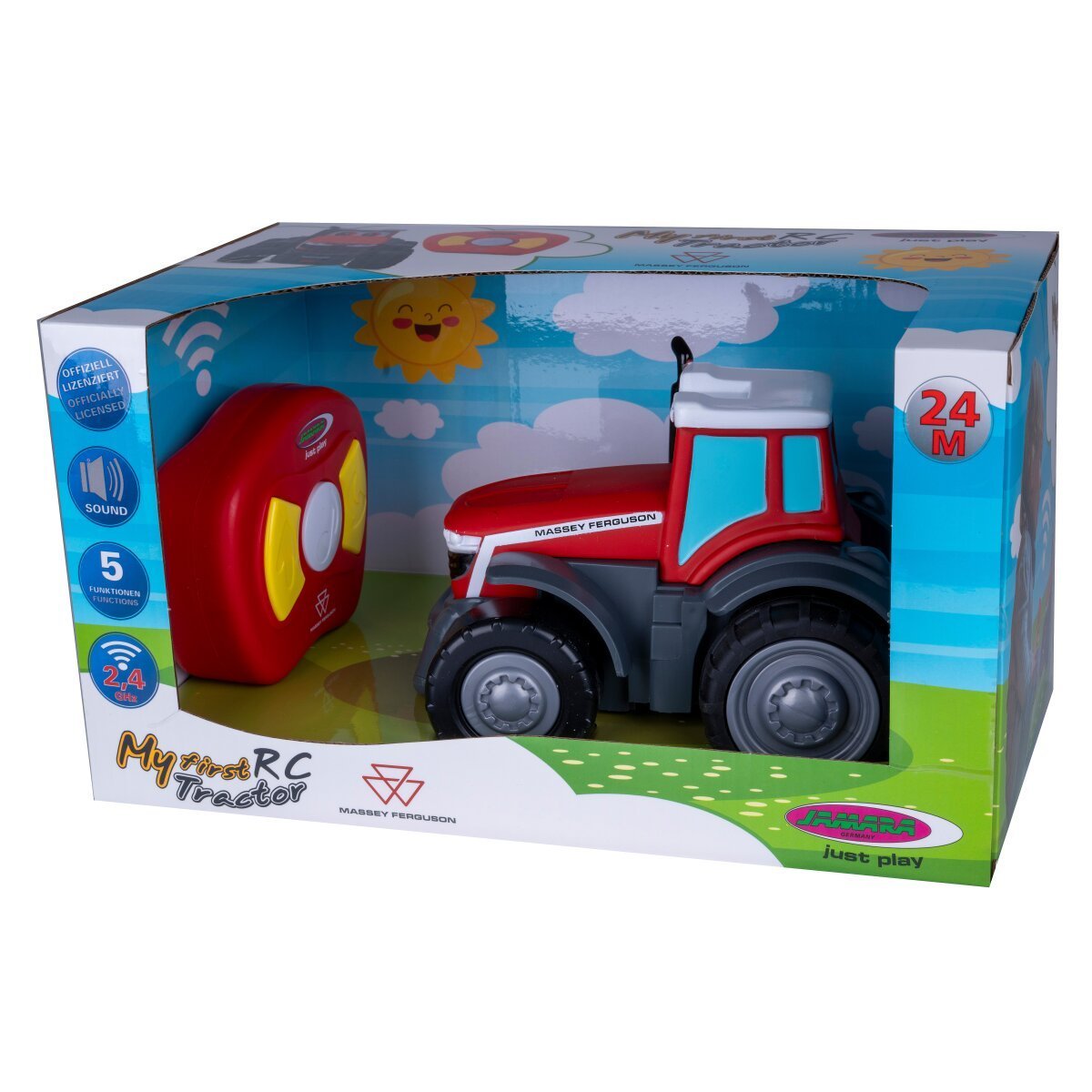JAMARA Massey Ferguson My first RC Traktor 2,4GHz mit Sound ab 24 Monaten