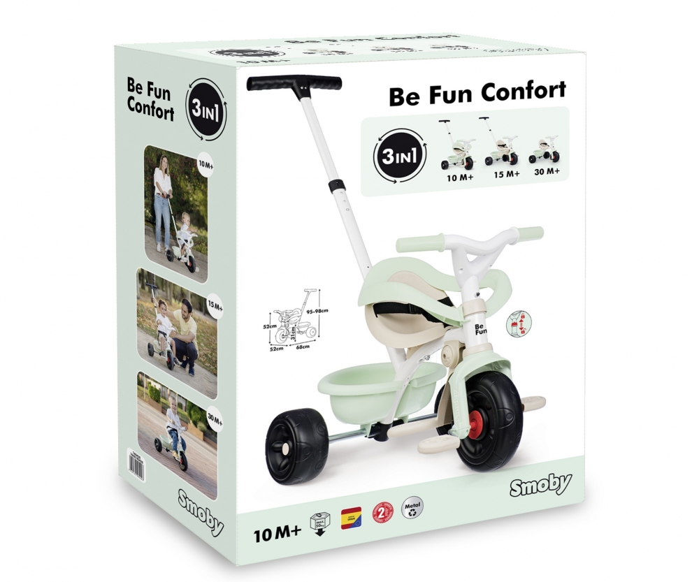 Smoby Smoby Dreirad Be Fun Komfort