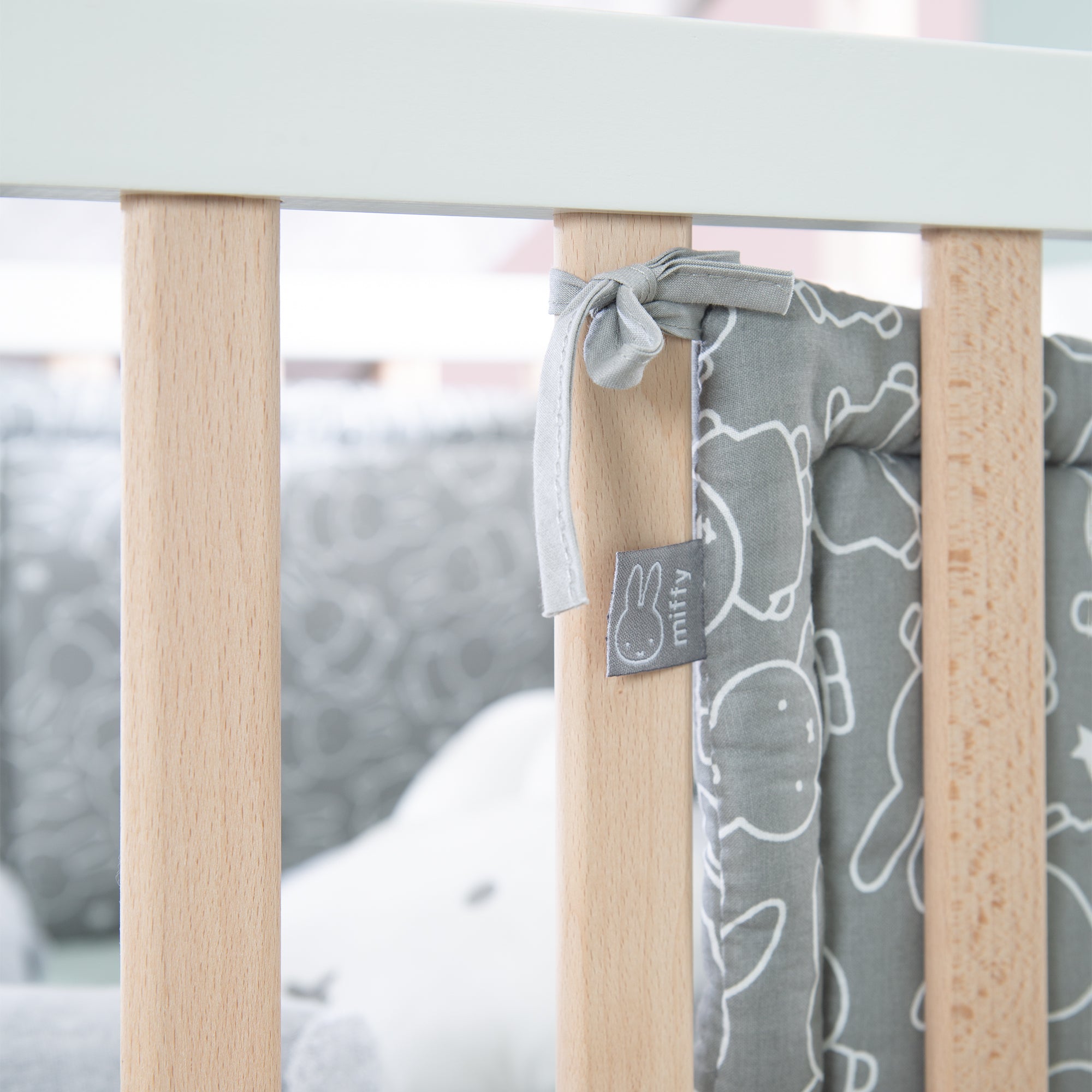 Roba 0292V210 Nestchen gewebt Miffy grau – Bettenzubehör - Bild 7 Roba 0292V210 Nestchen gewebt Miffy grau – Bettenzubehör - Produktbild 7