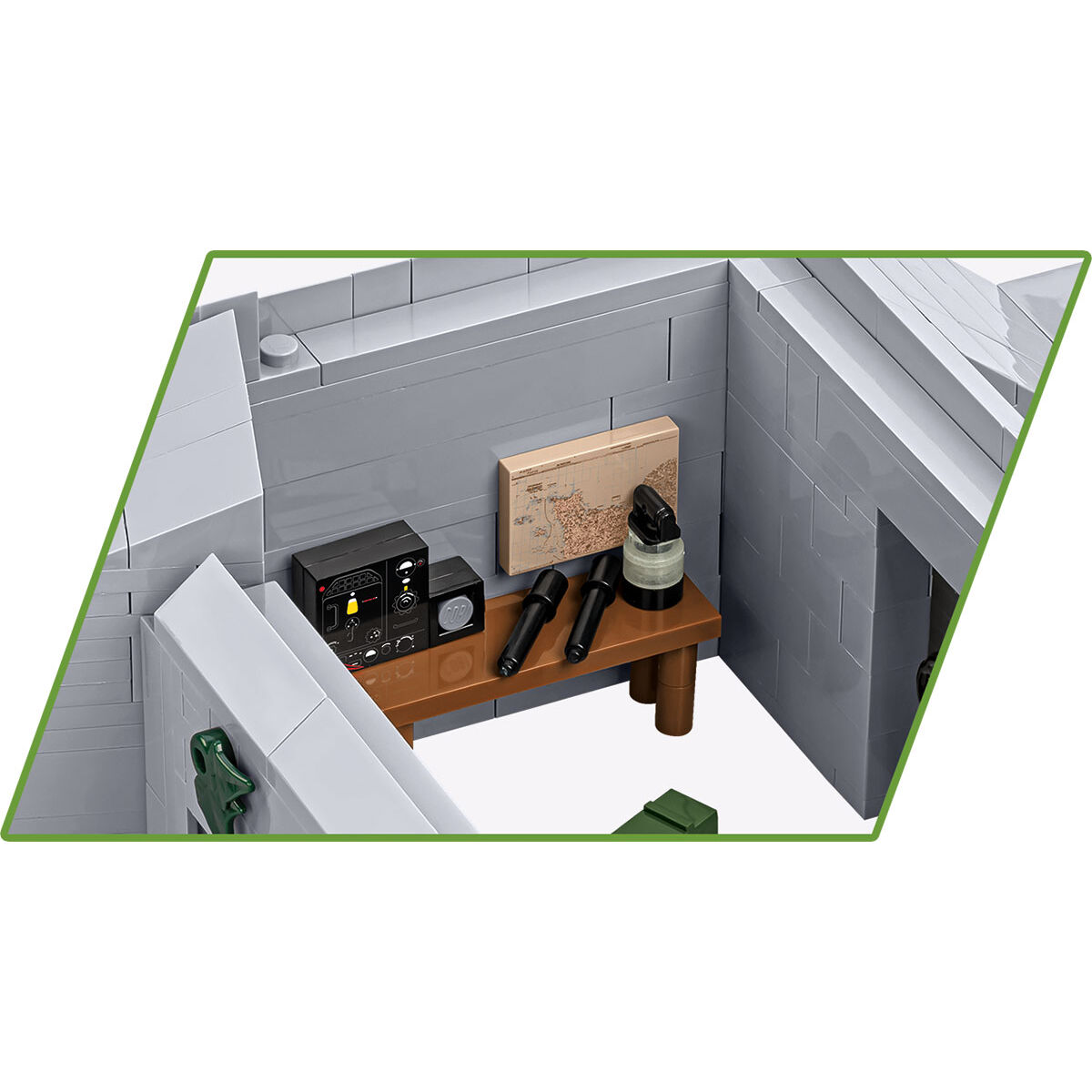 COBI 3136 - Deutscher BUNKER Regelbau 667 - Bild 11 COBI 3136 - Deutscher BUNKER Regelbau 667 - Bild 11