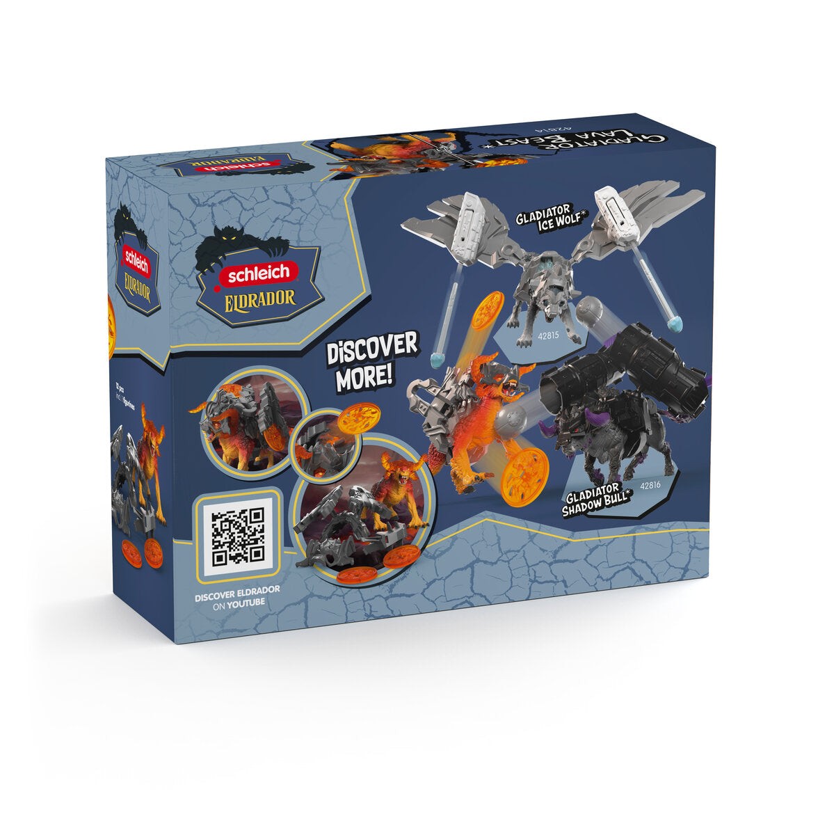 Schleich® 42814 Gladiator Lavabestie Schleich® 42814 Gladiator Lavabestie