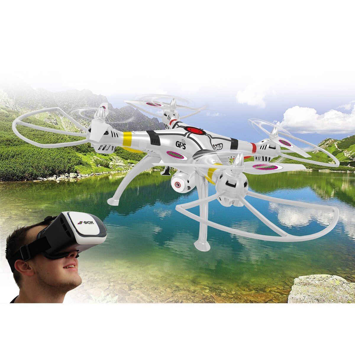 JAMARA Payload GPS VR Drone Altitude HD FPV Wifi Coming Home ab 14 Jahren JAMARA Payload GPS VR Drone Altitude HD FPV Wifi Coming Home ab 14 Jahren