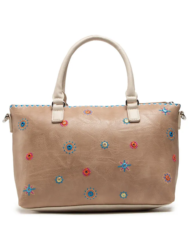 Desigual Damen Handtasche „Cristal Moon Padua“ - Broken Beige 21SAXPB66062 Desigual Damen Handtasche „Cristal Moon Padua“ - Broken Beige 21SAXPB66062