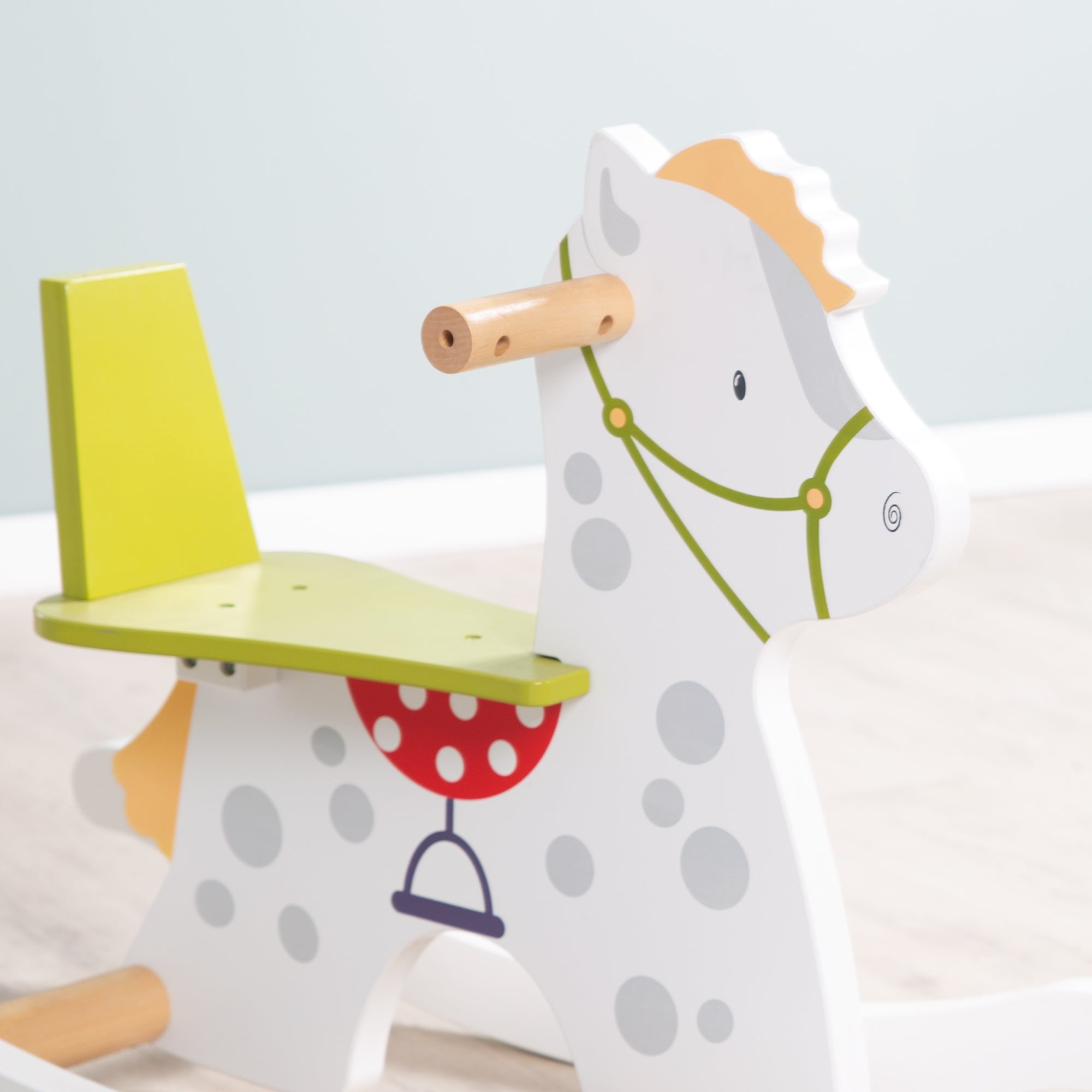 Roba 69024 Schaukelpferd weiß – Spielen & Spaß - Bild 4 Roba 69024 Schaukelpferd weiß – Spielen & Spaß - Produktbild 4