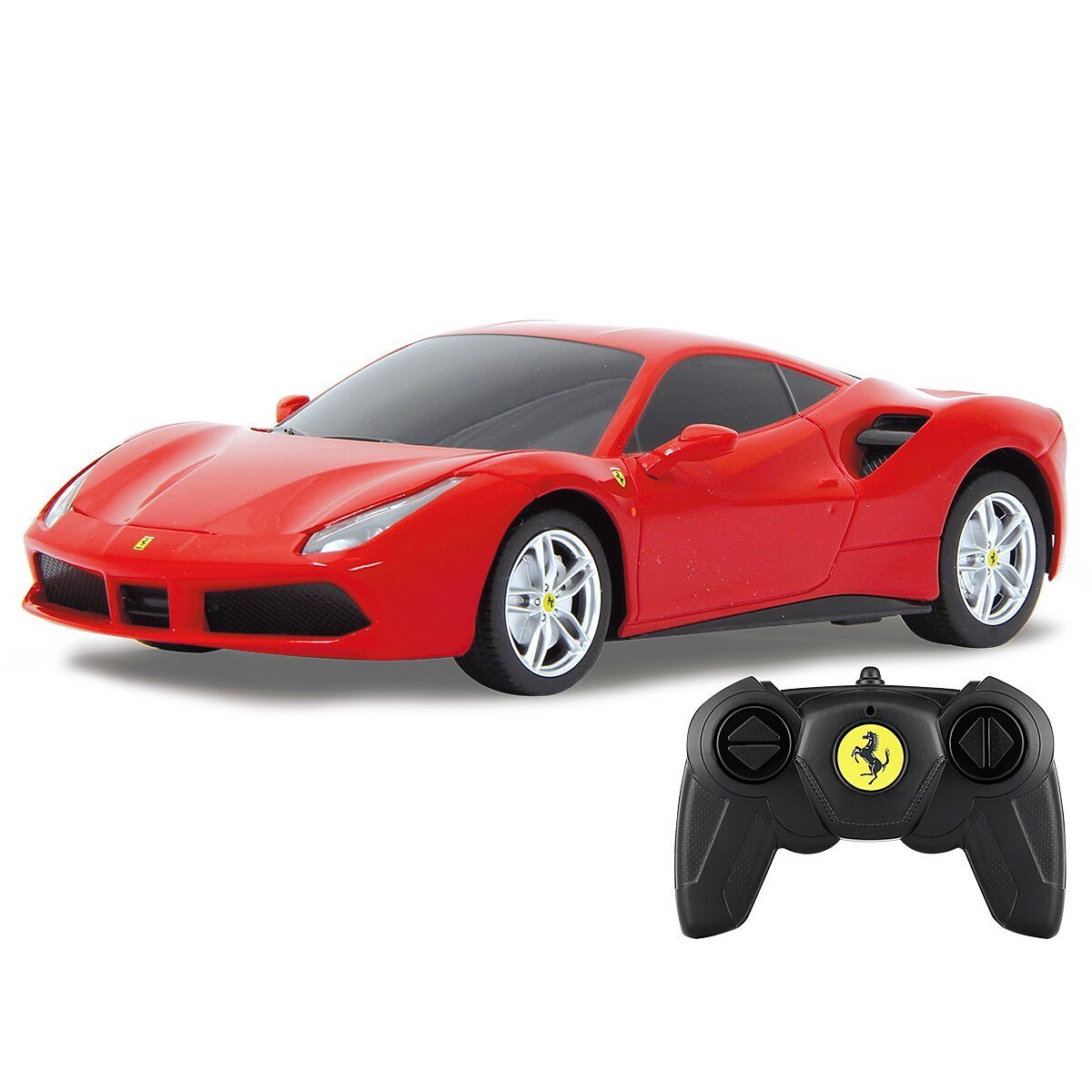 JAMARA Ferrari 488 GTB 1:24 rot 2,4GHz ab 6 Jahren JAMARA Ferrari 488 GTB 1:24 rot 2,4GHz ab 6 Jahren