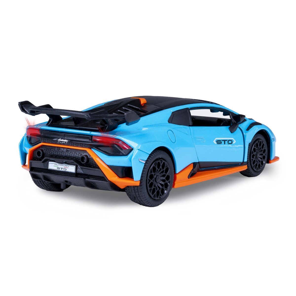 JAMARA Lamborghini Huracán STO Diecast 1:32 blau inkl. Knopfzellen ab 3 Jahren JAMARA Lamborghini Huracán STO Diecast 1:32 blau inkl. Knopfzellen ab 3 Jahren
