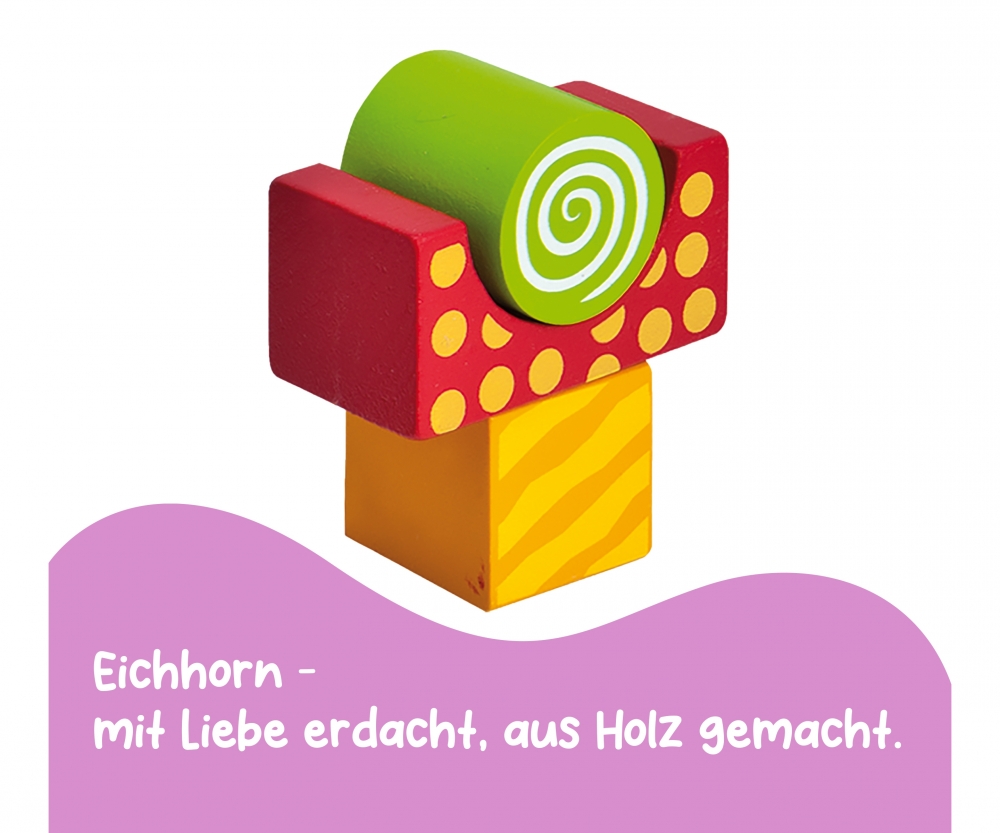 Eichhorn EH Color, Holzbausteine