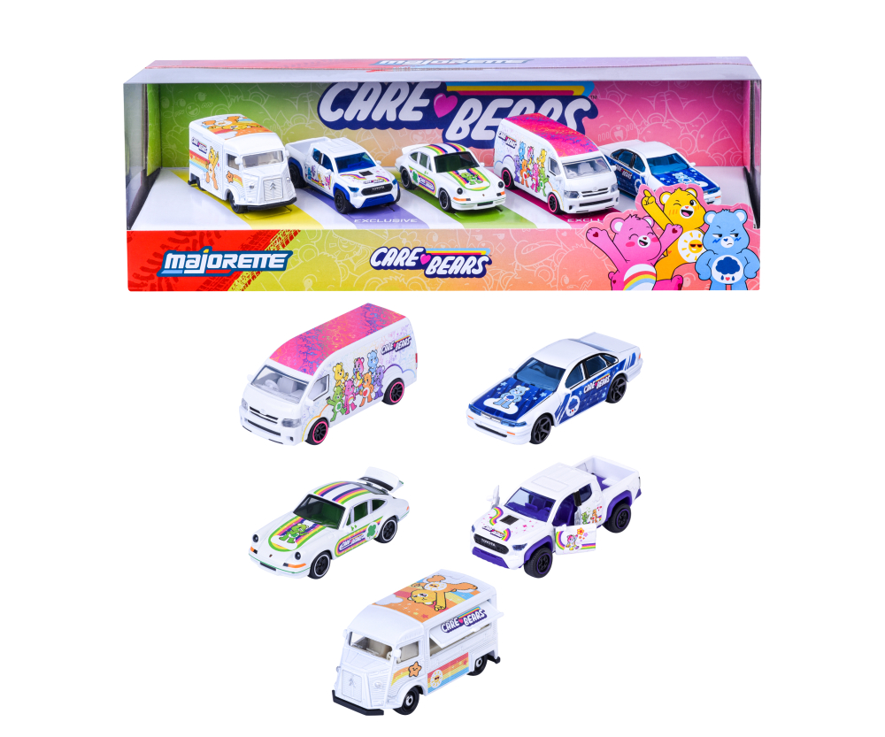 Majorette Care Bears 5 Pieces Giftpack