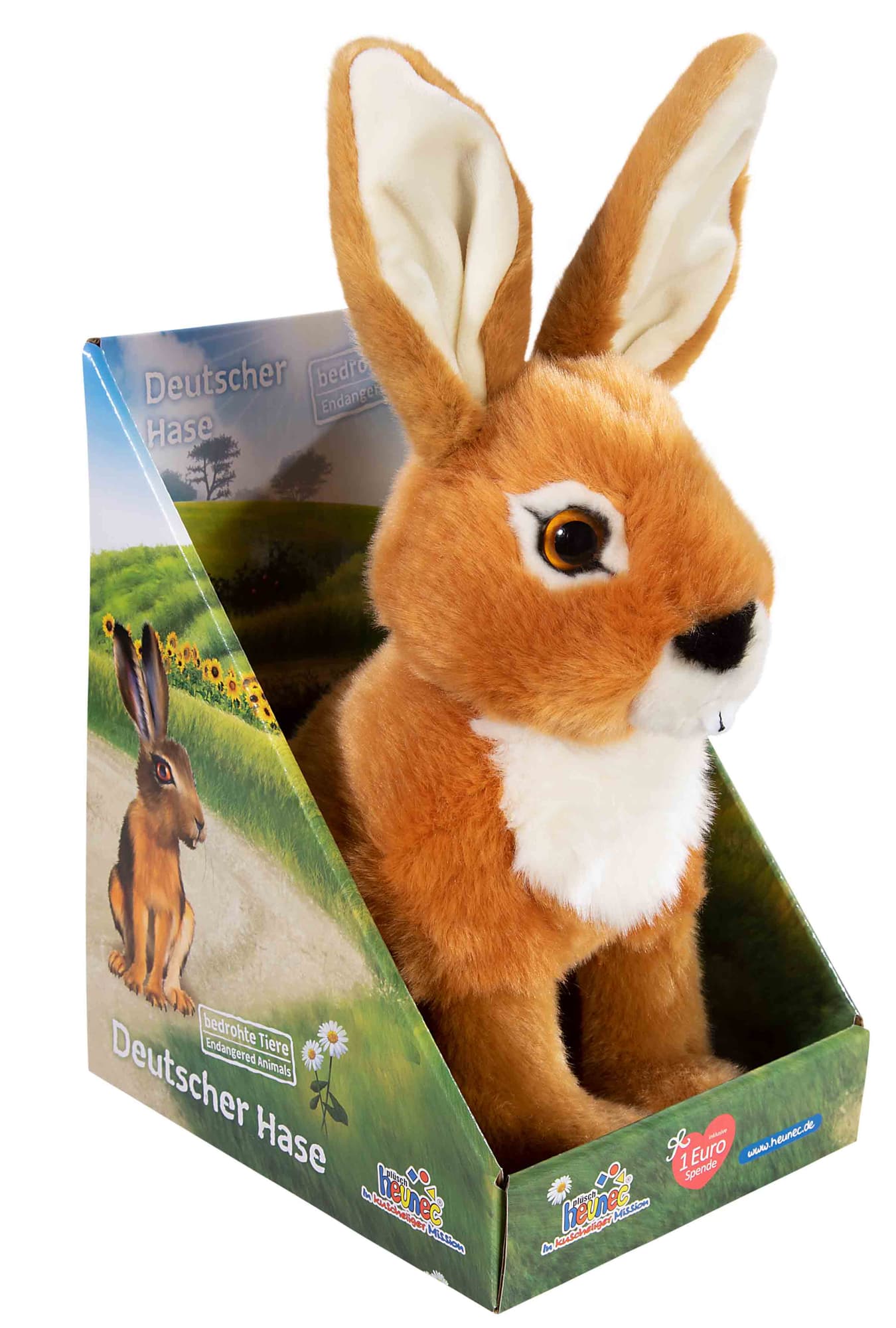 Heunec BEDROHTE TIERE Feldhase 2