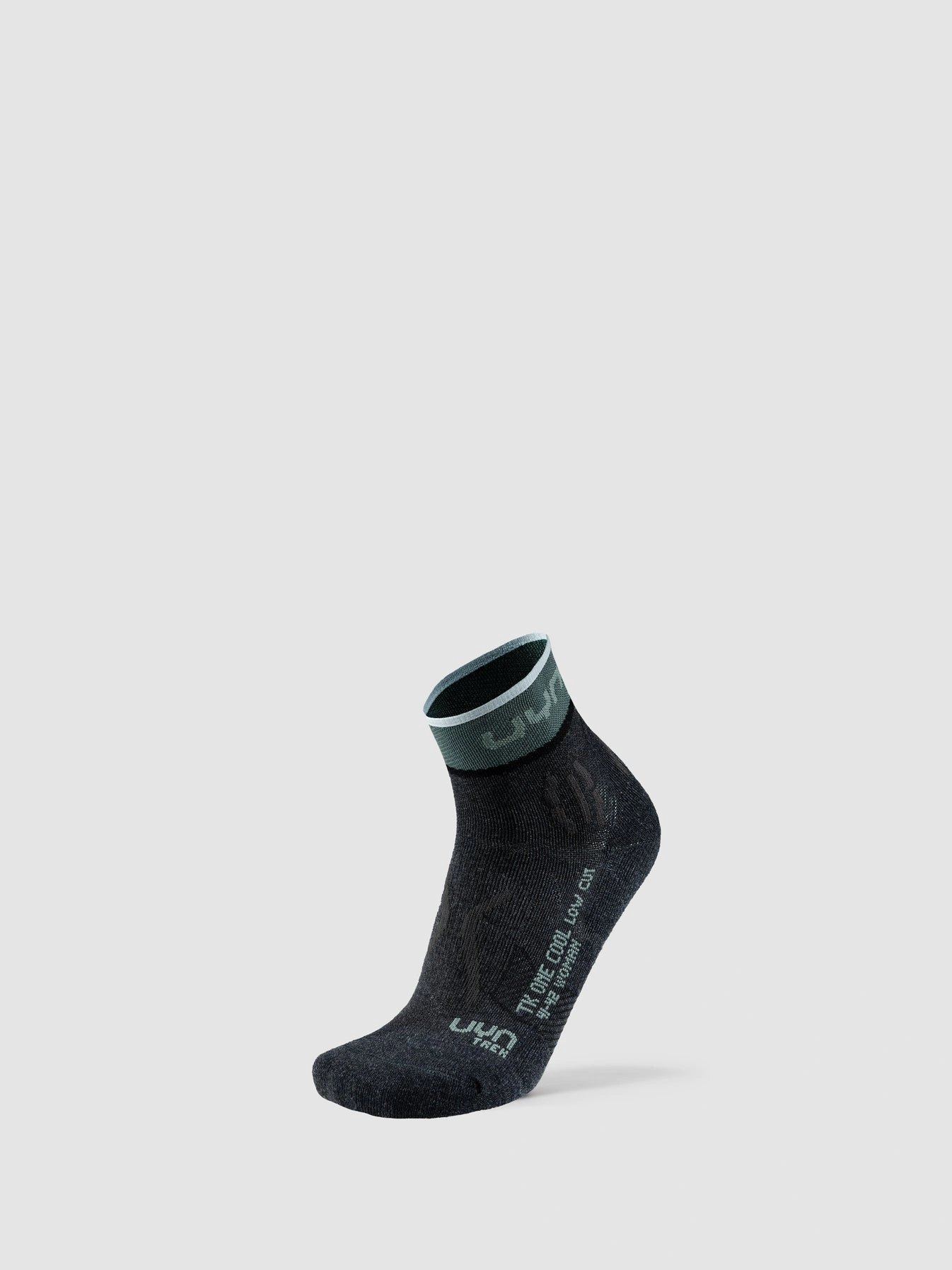 UYN Damen Trekkingsocken One Cool Low Cut S100317J969 - Anthrazit/Balsamgrün UYN Damen Trekkingsocken One Cool Low Cut S100317J969 - Anthrazit/Balsamgrün