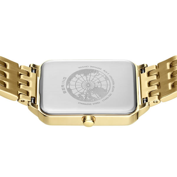 Bering 17423-734 Damenuhr, Edelstahl, Gold/Silber