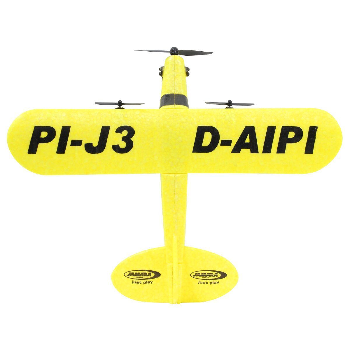 JAMARA Piper J3-CUB Flugzeug 2,4 GHz Gyro 2CH ab 16 Jahren