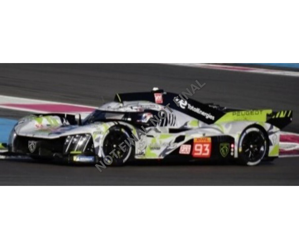 Solido 1:18 Peugeot 9X8 Qatar 2025 #93 Solido 1:18 Peugeot 9X8 Qatar 2025 #93