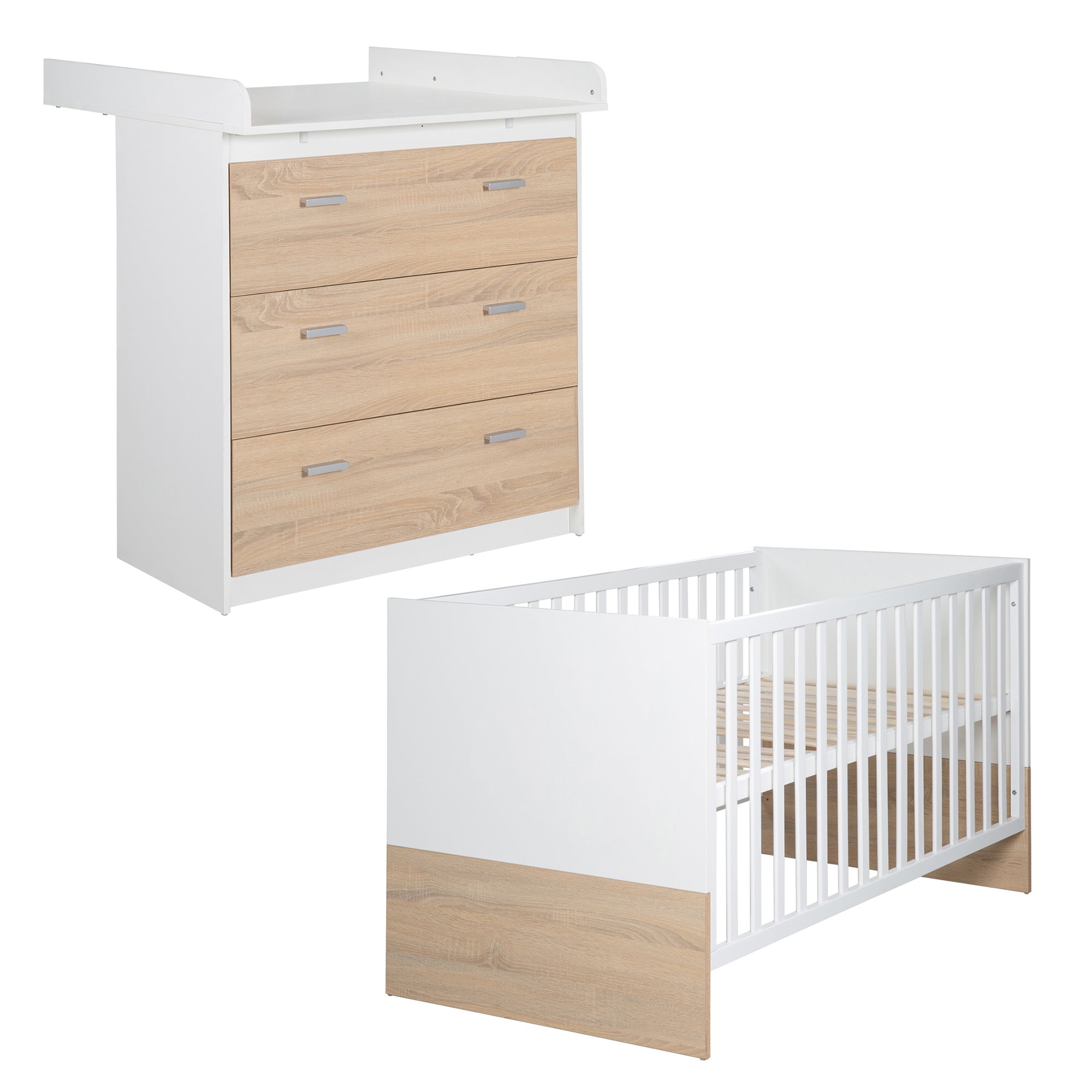 Roba 42491A42472 Kinderzimmerset Gabriella weiß – Kinderzimmer Set - Bild 1 Roba 42491A42472 Kinderzimmerset Gabriella weiß – Kinderzimmer Set - weiß - Kinderzimmer Set - Produktbild 1