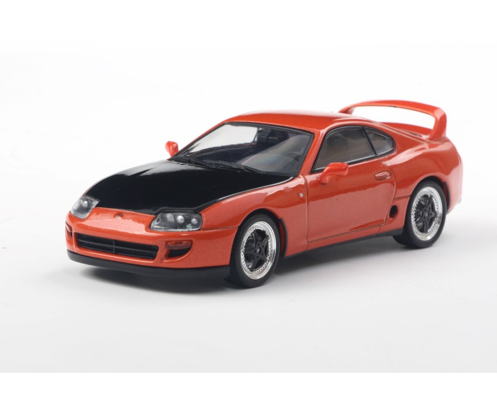 Solido 1:43 Toyota Supra MK.4 orange Custom