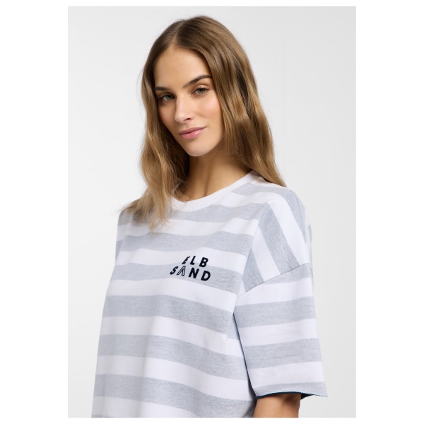Elbsand Gry T-Sweat in Grau/Weiß, Produktfoto 5.