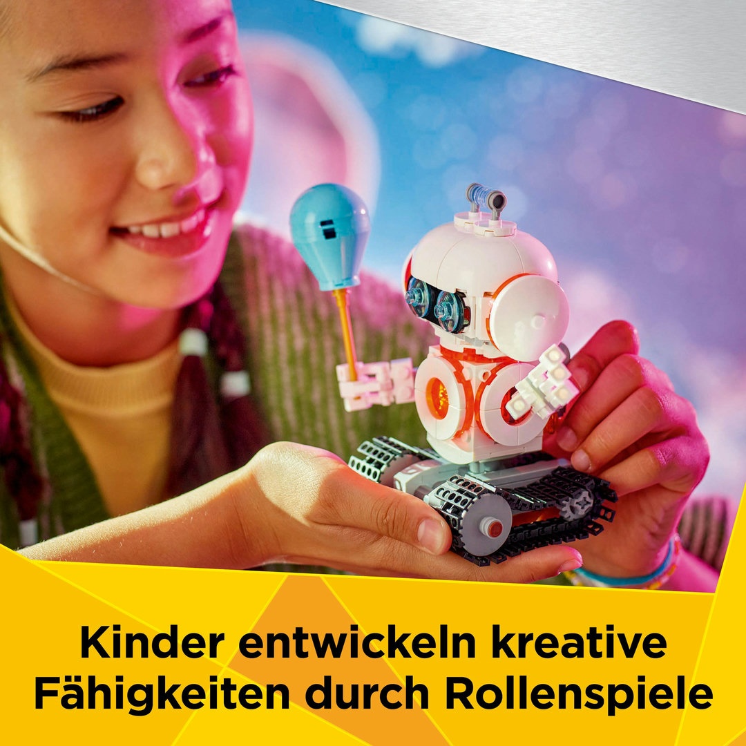 LEGO® Creator 31164 Weltraum-Roboter Werbung, Leute, Person, Plakat, Gesicht