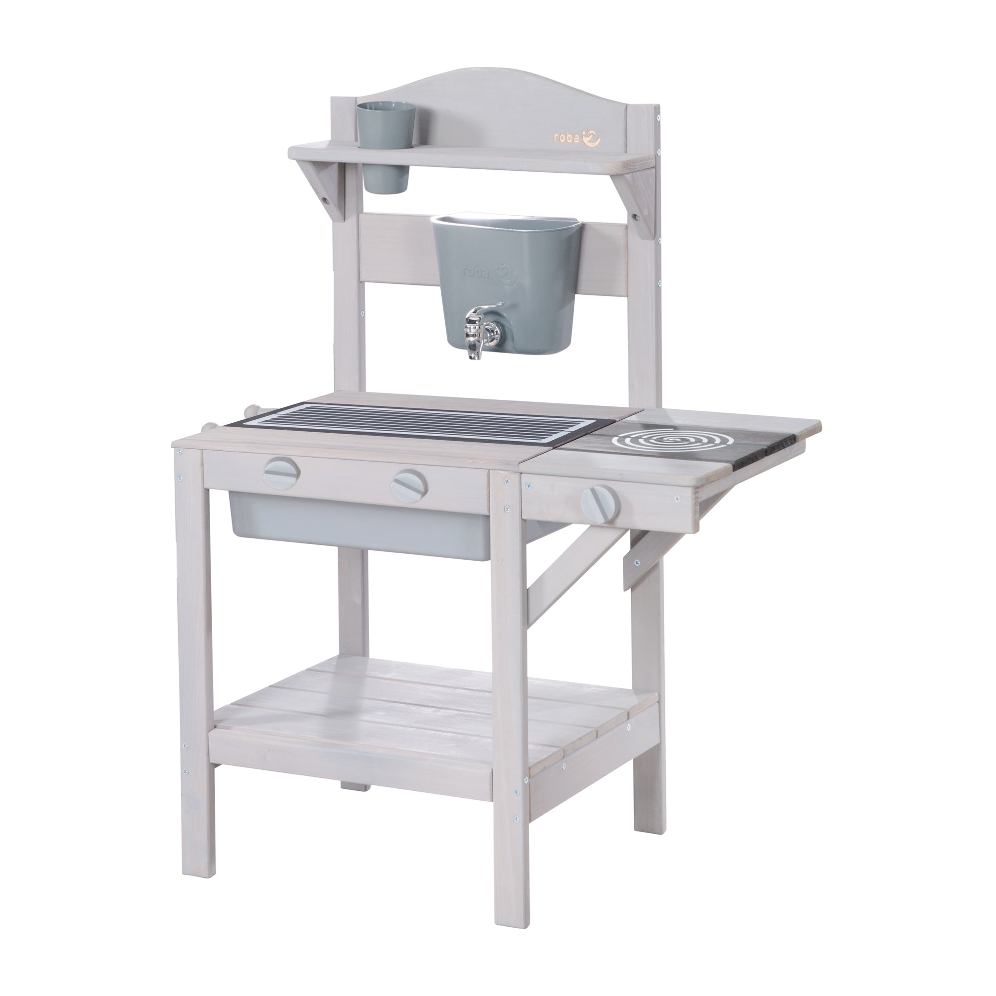 Roba 457011GAZU Outdoorküche grau – Outdoor FSC - Bild 3 Roba 457011GAZU Outdoorküche grau – Outdoor FSC - Produktbild 3