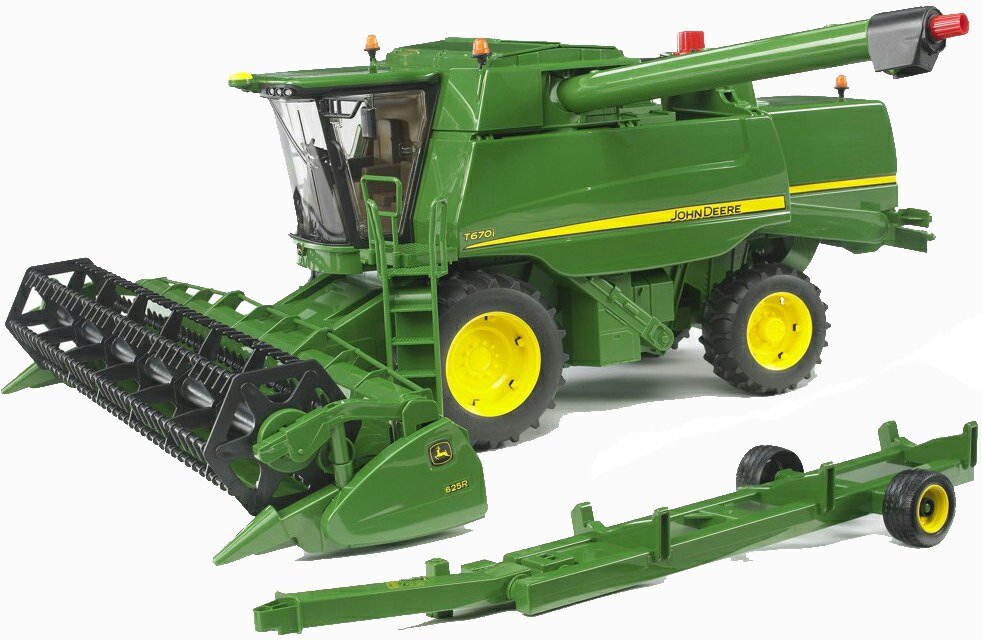 Bruder 02132 John Deere Mähdrescher T670I Bruder, 02132, John, Deere, Mähdrescher, T670I, Rad, Natur, Draußen, Auf, dem, Land, Ländlich