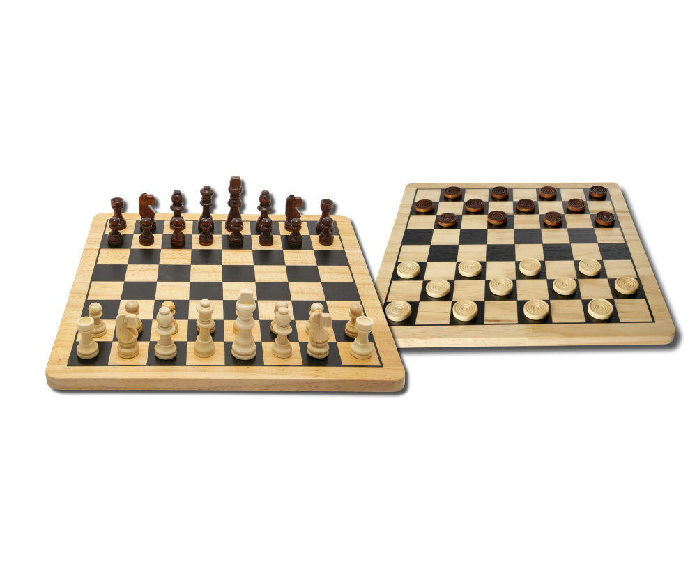 Noris Deluxe Holz - Schach & Dame Noris Deluxe Holz - Schach & Dame