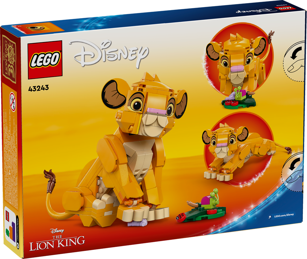 LEGO® Disney Simba, das Löwenjunge des Königs 43243 Spielzeug